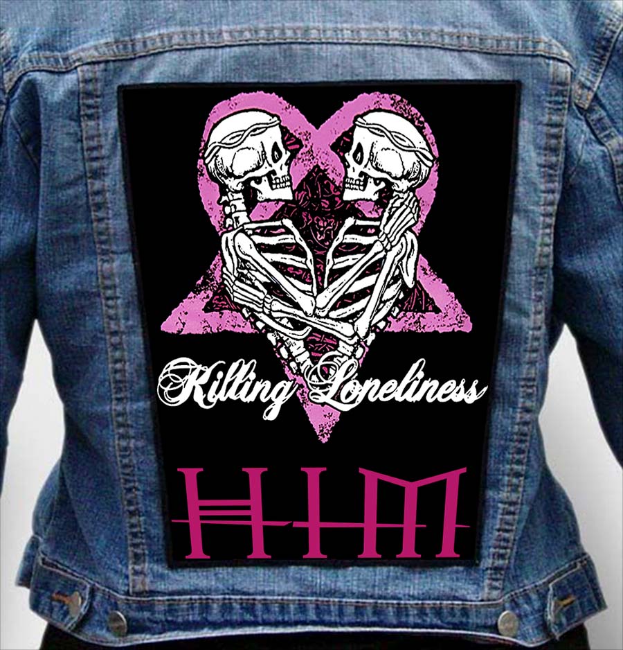 HIM 14 - Photo Quality Printed Back Patch