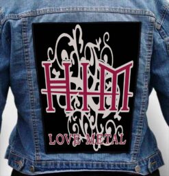 HIM 17 - Photo Quality Printed Back Patch