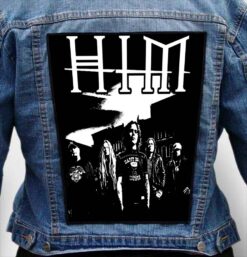 HIM 7 - Photo Quality Printed Back Patch