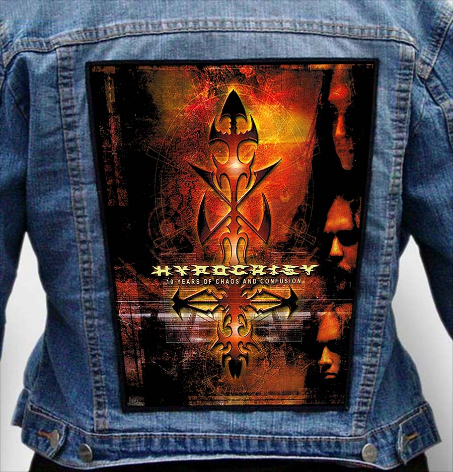 HYPOCRISY 14 - Photo Quality Printed Back Patch