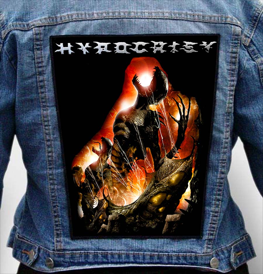 HYPOCRISY 15 - Photo Quality Printed Back Patch