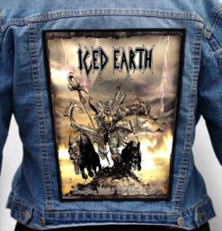 ICED EARTH 4 - Photo Quality Printed Back Patch