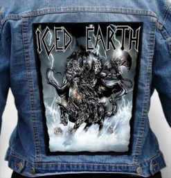 ICED EARTH 5 - Photo Quality Printed Back Patch