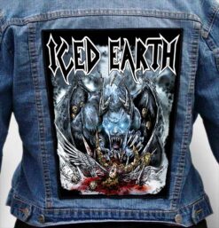 ICED EARTH 6 - Photo Quality Printed Back Patch