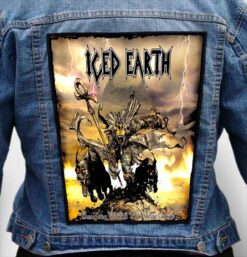 ICED EARTH 7 - Photo Quality Printed Back Patch