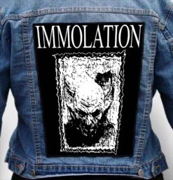IMMOLATION 3 - Photo Quality Printed Back Patch