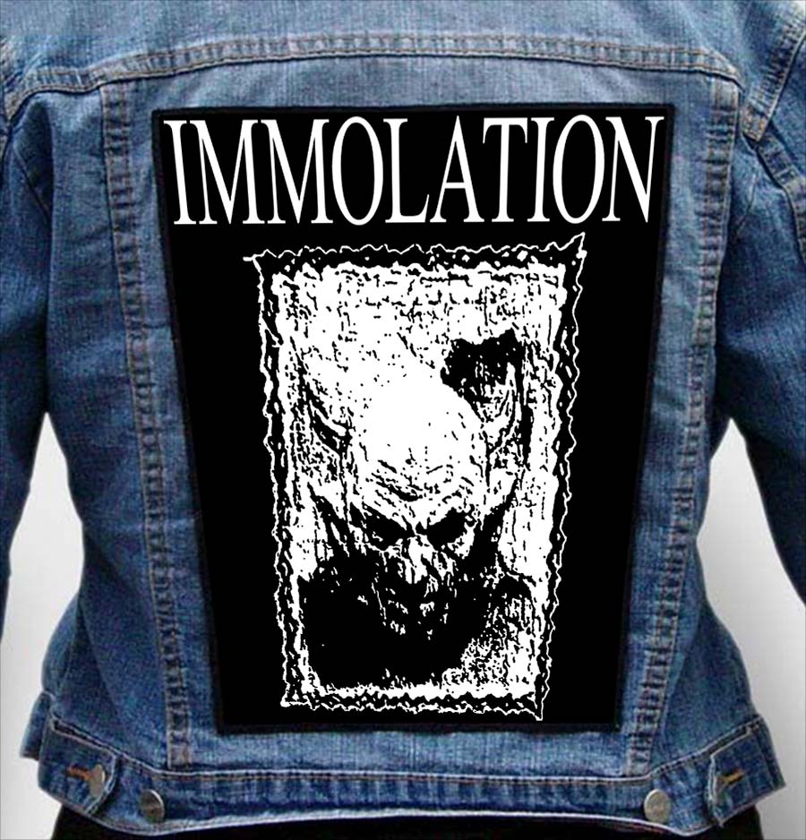 IMMOLATION 3 - Photo Quality Printed Back Patch