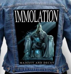 IMMOLATION 8 - Photo Quality Printed Back Patch