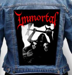 IMMORTAL 1 - Photo Quality Printed Back Patch