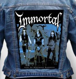 IMMORTAL 13 - Photo Quality Printed Back Patch
