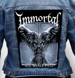 IMMORTAL 3 - Photo Quality Printed Back Patch