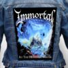 IMMORTAL 5 - Photo Quality Printed Back Patch