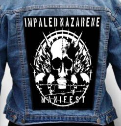 IMPALED NAZARENE 5 - Photo Quality Printed Back Patch