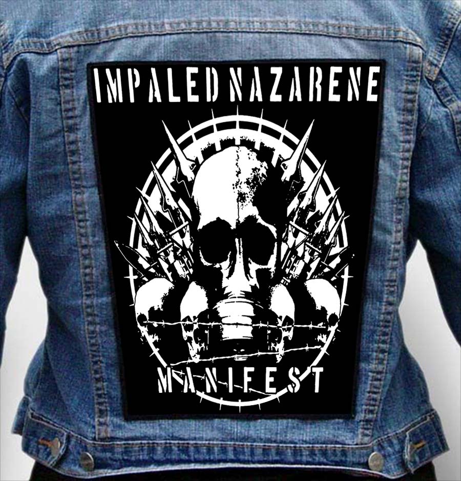 IMPALED NAZARENE 5 - Photo Quality Printed Back Patch