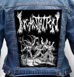 INCANTATION 1 - Photo Quality Printed Back Patch