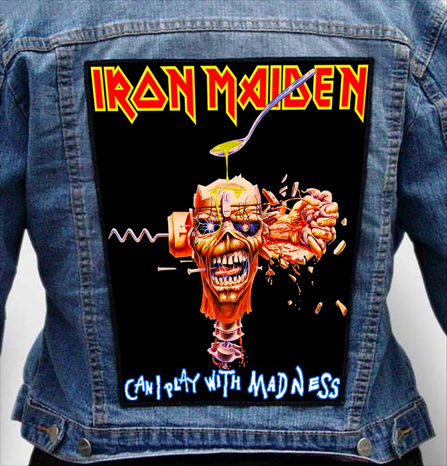 IRON MAIDEN 12 - Photo Quality Printed Back Patch