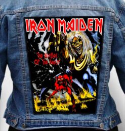 IRON MAIDEN 44 - Photo Quality Printed Back Patch