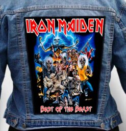 IRON MAIDEN 6 - Photo Quality Printed Back Patch