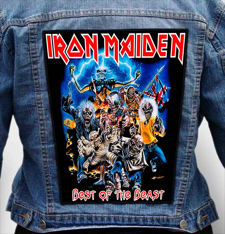 IRON MAIDEN 6 - Photo Quality Printed Back Patch