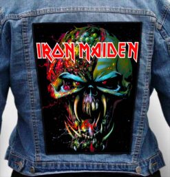 IRON MAIDEN 83 - Photo Quality Printed Back Patch