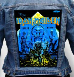 IRON MAIDEN 84 - Photo Quality Printed Back Patch