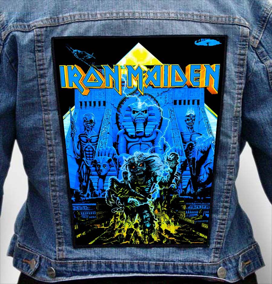 IRON MAIDEN 84 - Photo Quality Printed Back Patch