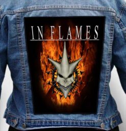 In Flames 12 - Photo Quality Printed Back Patch
