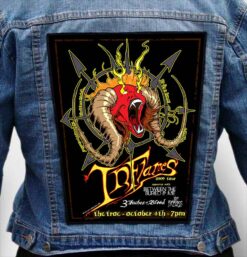In Flames 13 - Photo Quality Printed Back Patch