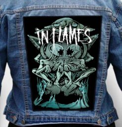 In Flames 21 - Photo Quality Printed Back Patch