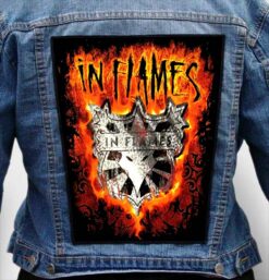 In Flames 23 - Photo Quality Printed Back Patch