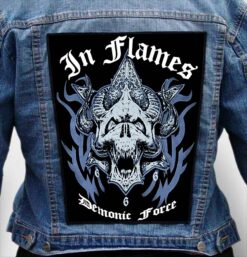 In Flames 33 - Photo Quality Printed Back Patch