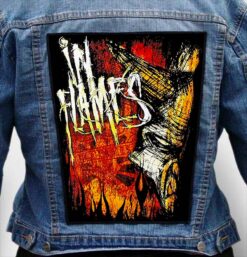 In Flames 4 - Photo Quality Printed Back Patch