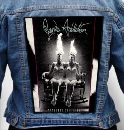 JANES ADDICTION 1 - Photo Quality Printed Back Patch