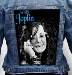 JANIS JOPLIN 1 - Photo Quality Printed Back Patch