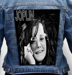 JANIS JOPLIN 2 - Photo Quality Printed Back Patch