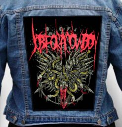 JOB FOR A COWBOY 1 - Photo Quality Printed Back Patch