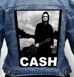 JOHNNY CASH 4 - Photo Quality Printed Back Patch
