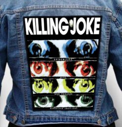 KILLING JOKE 1 - Photo Quality Printed Back Patch