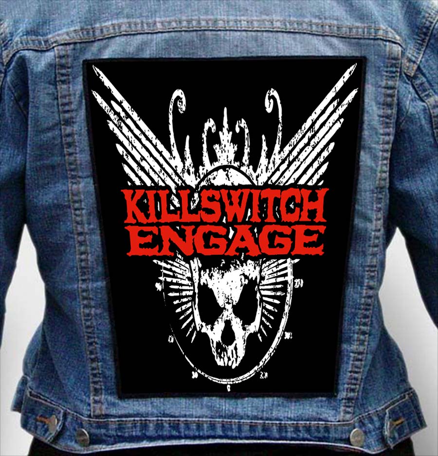 KILLSWITCH ENGAGE 4 - Photo Quality Printed Back Patch