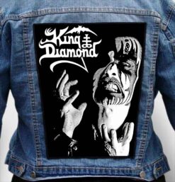 KING DIAMOND 4 - Photo Quality Printed Back Patch