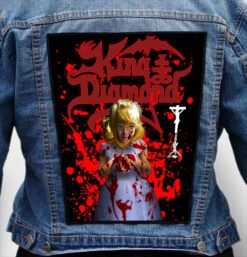 KING DIAMOND 5 - Photo Quality Printed Back Patch