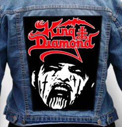KING DIAMOND 6 - Photo Quality Printed Back Patch