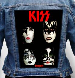 KISS 10 - Photo Quality Printed Back Patch