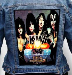 KISS 3 - Photo Quality Printed Back Patch