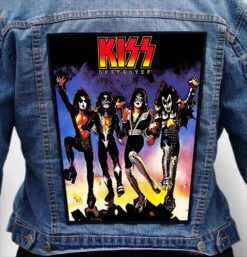 KISS 6 - Photo Quality Printed Back Patch