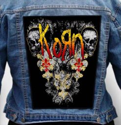KORN 6 - Photo Quality Printed Back Patch