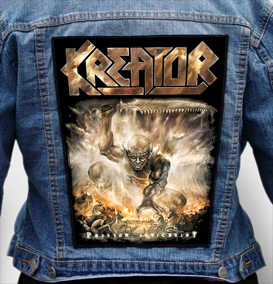 KREATOR 10 - Photo Quality Printed Back Patch
