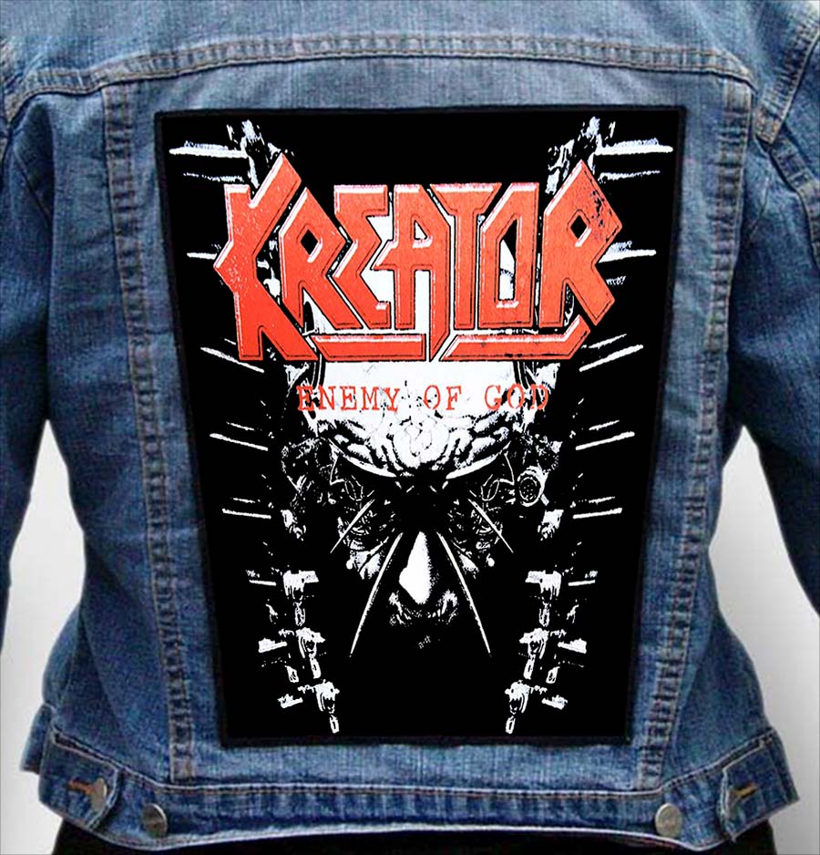 KREATOR 22 - Photo Quality Printed Back Patch