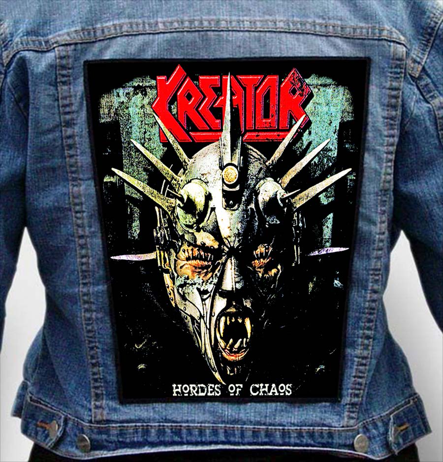 KREATOR 6 - Photo Quality Printed Back Patch