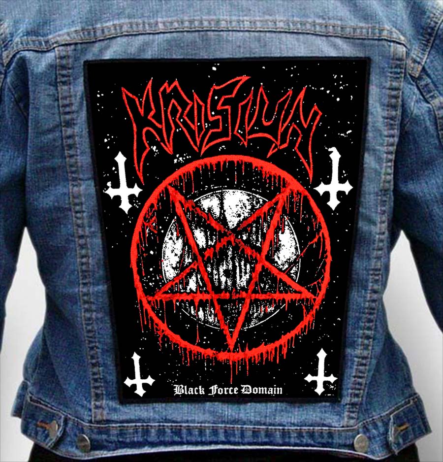 KRISIUN 1 - Photo Quality Printed Back Patch
